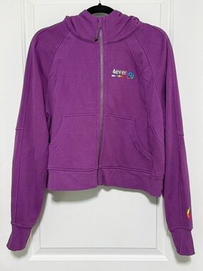 NWOT Lululemon Scuba Oversized Full Zip Hoodie in the Pride Dark Mystic